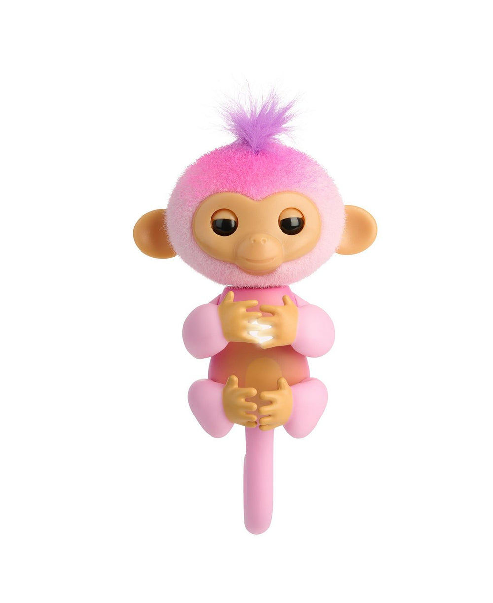 Fingerlings Harmony Interactive Baby Monkey - 70+ Sounds & Reactions, Pink