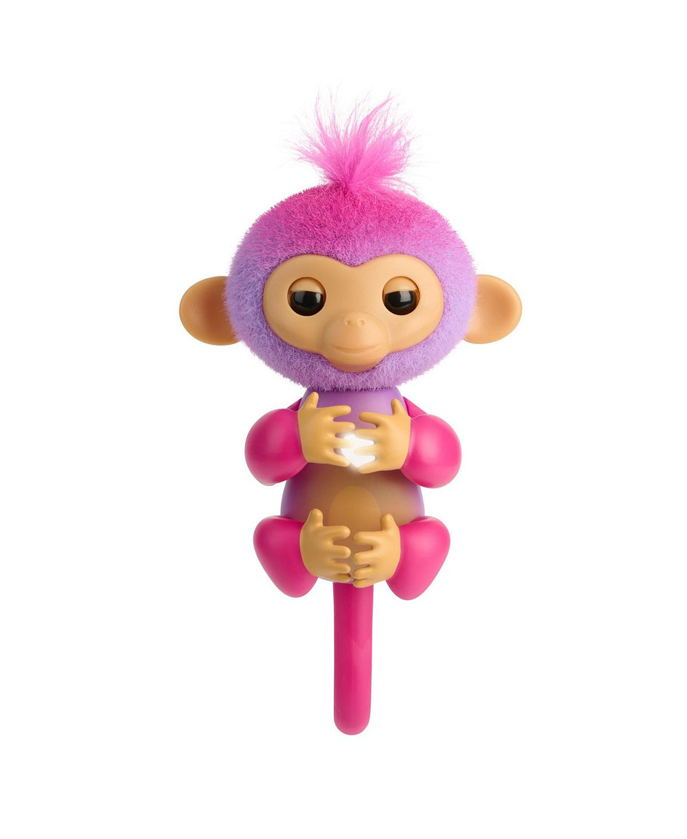 Fingerlings Charli Interactive Baby Monkey - Pink, 70+ Sounds & Reactions