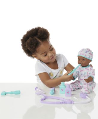 You & Me 14 inch Get Well Baby Doll with Medical Accessories
