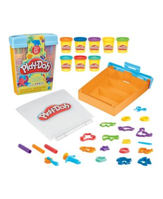 Play-Doh Imagine Animals Storage Set - Creative Modeling Compound Kit