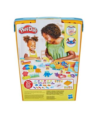 Play-Doh Imagine Animals Storage Set - Creative Modeling Compound Kit