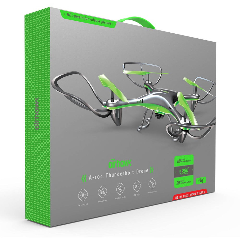 Airhawk A-10C Thunderbolt 2.4 GHz Remote Control HD Camera Drone