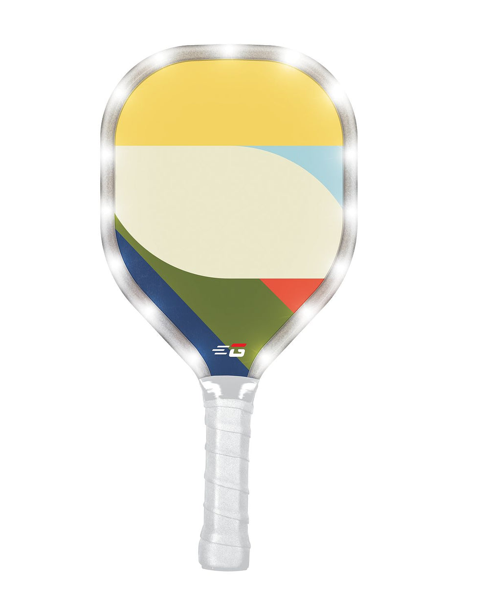 Colorful LED Pickleball Set - 4 Piece, Durable Wooden Paddles, Light-Up Balls, Exclusive to Toys'R'Us