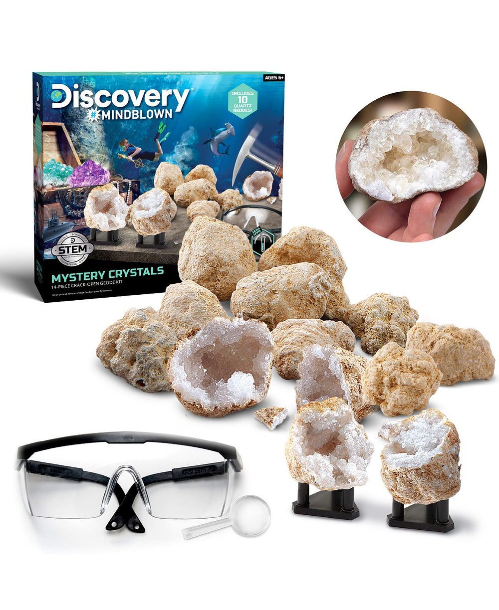 Discovery #MINDBLOWN Geode Crystal Excavation Science Kit