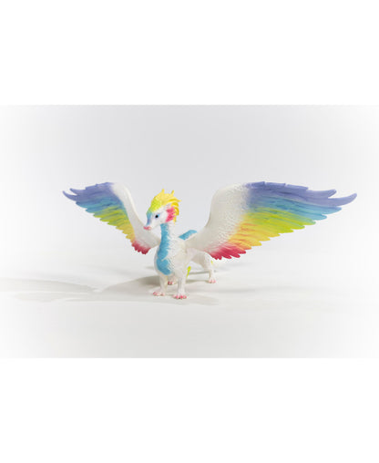 Schleich Bayala 13 inch Rainbow Dragon - Colorful Collectible Figurine
