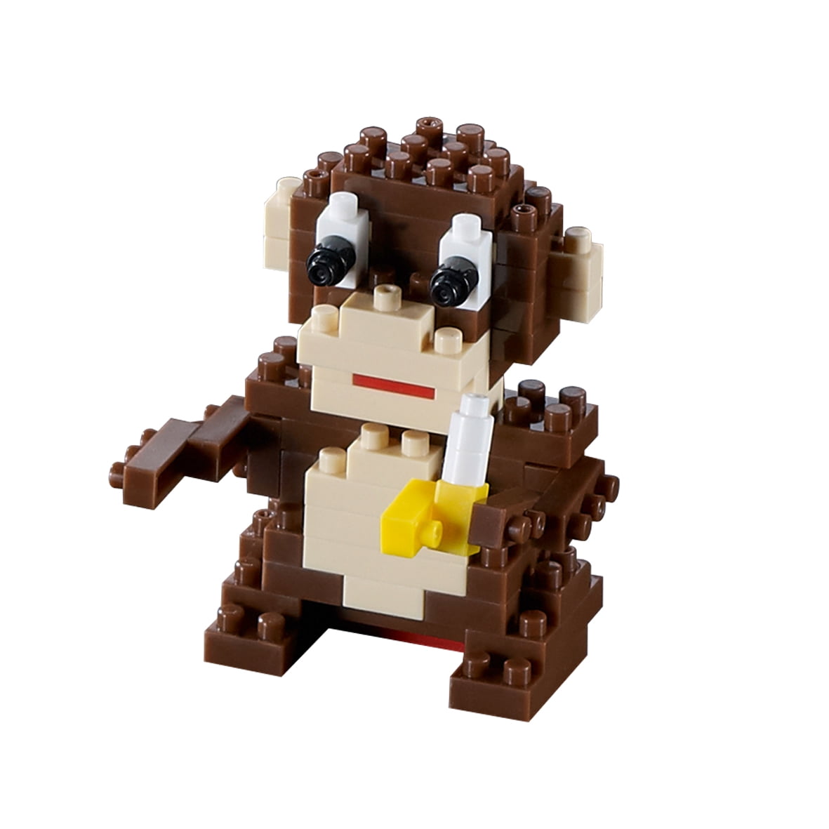 Brixies 81-Piece Jungle Monkey Construction Kit – Toys