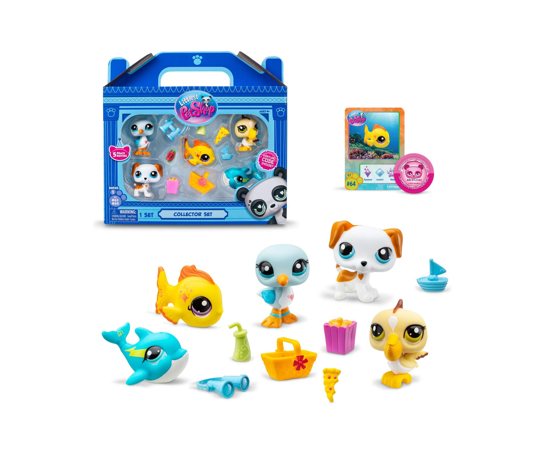 Littlest Pet Shop Beach Besties Collector Set Series