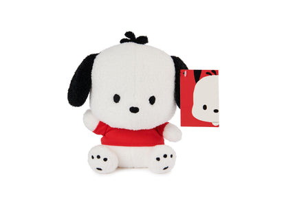 GUND Sanrio Hello Kitty 6 inch Pochacco Plush - White and Black Puppy Stuffed Animal
