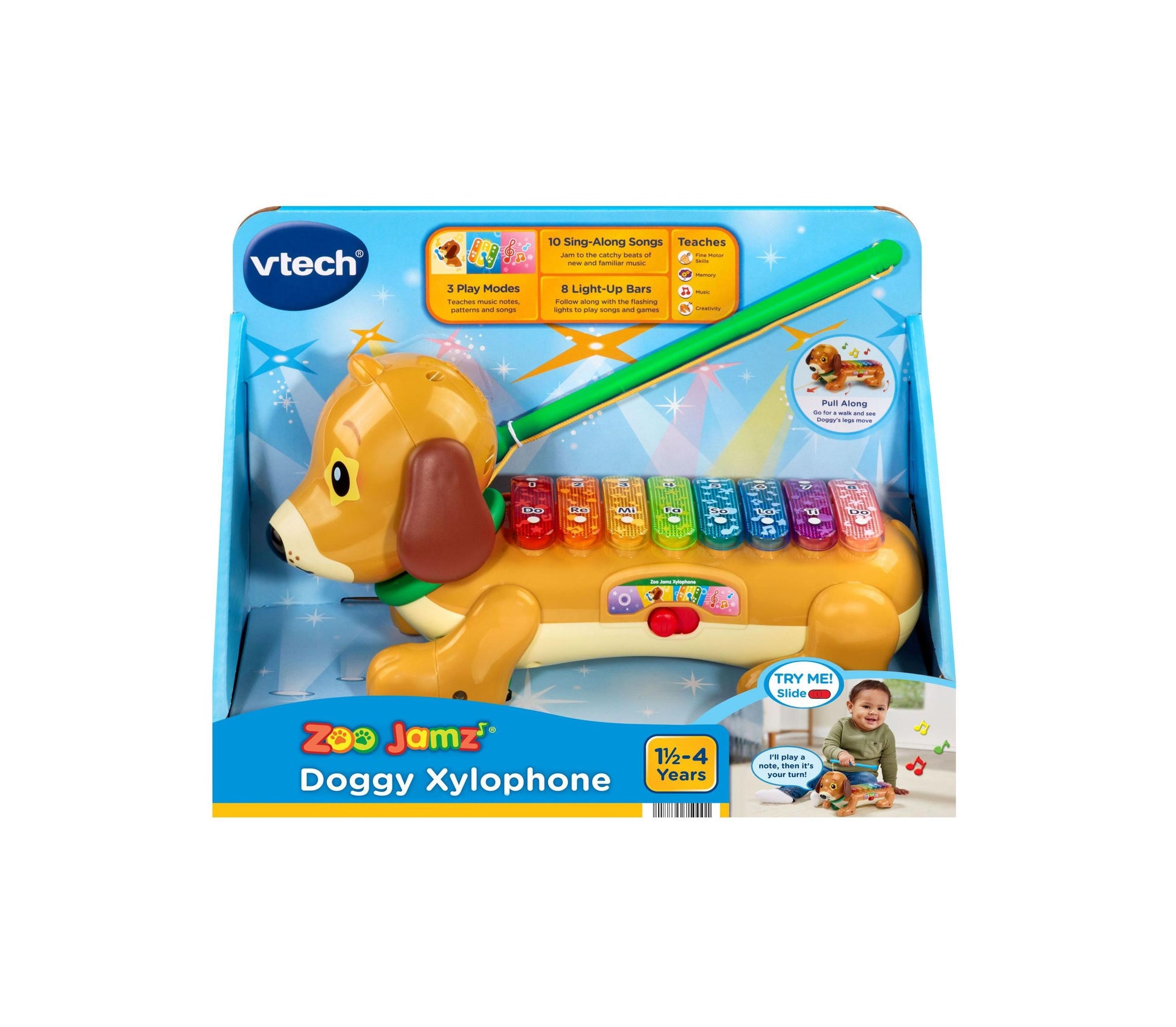VTech Zoo Jamz Colorful Doggy Xylophone Musical Toy – Toys