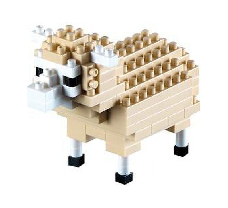 Brixies 84-Piece Sheep Building Set for Kids Ages 8 and Up