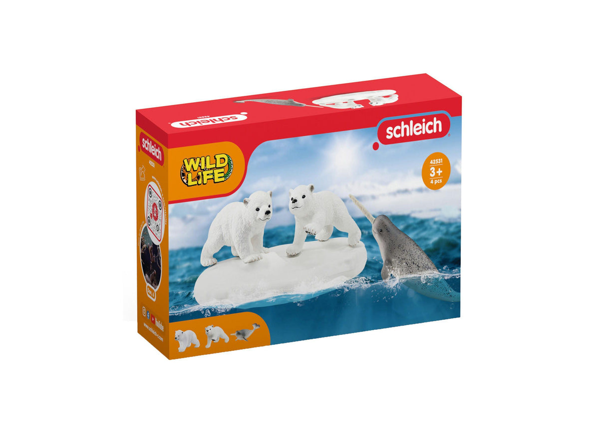 Figurine Schleich renard polaire 14805 - Renard des neiges fourrure hiver Figurine Schleich renard polaire 14805 - Renard des neiges fourrure hiver