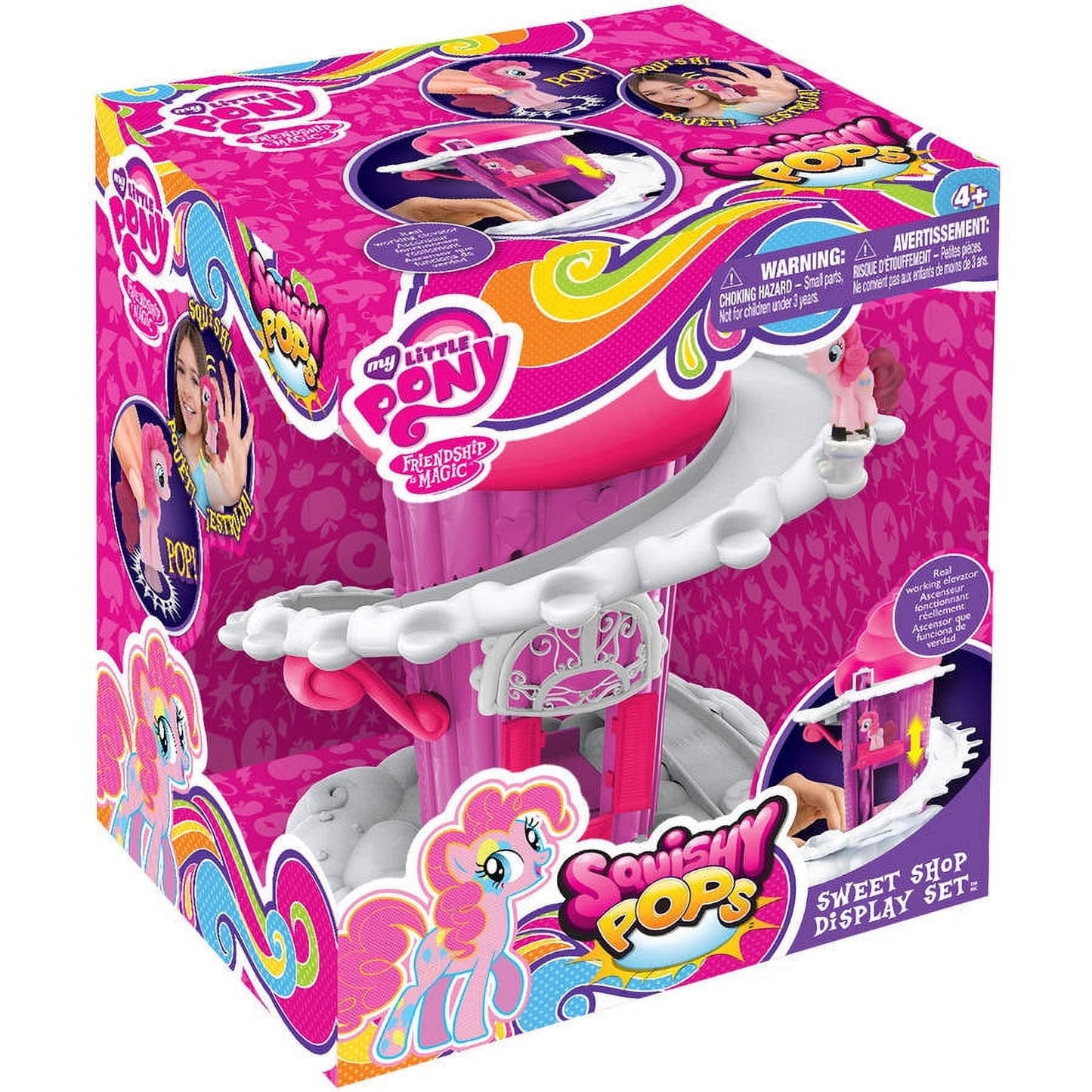 My Little Pony Squishy Pops Funhouse Display Case