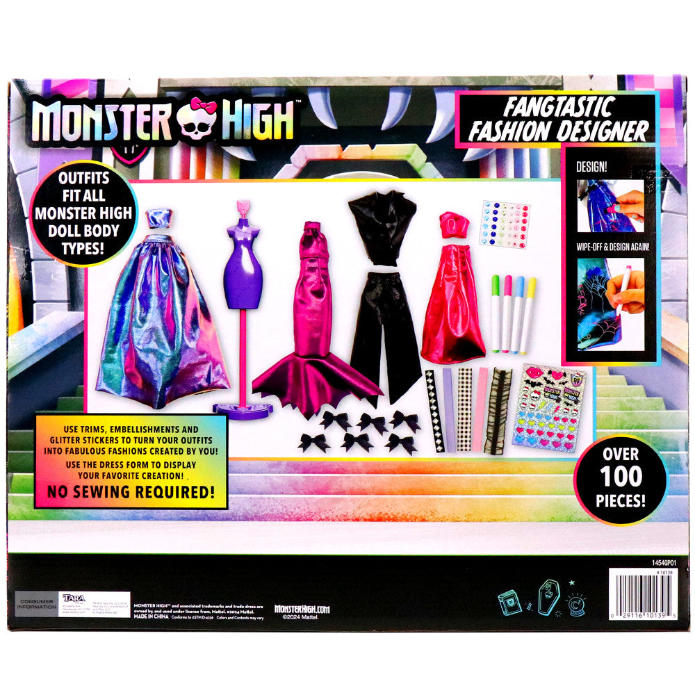 fashion design dress toy 700+Pcs Fashion Designer Kit for Girls, DIY Arts & Crafts Kit with 4 Mannequins, Doll Clothes Making Sewing Kit Toys for Age 6-12