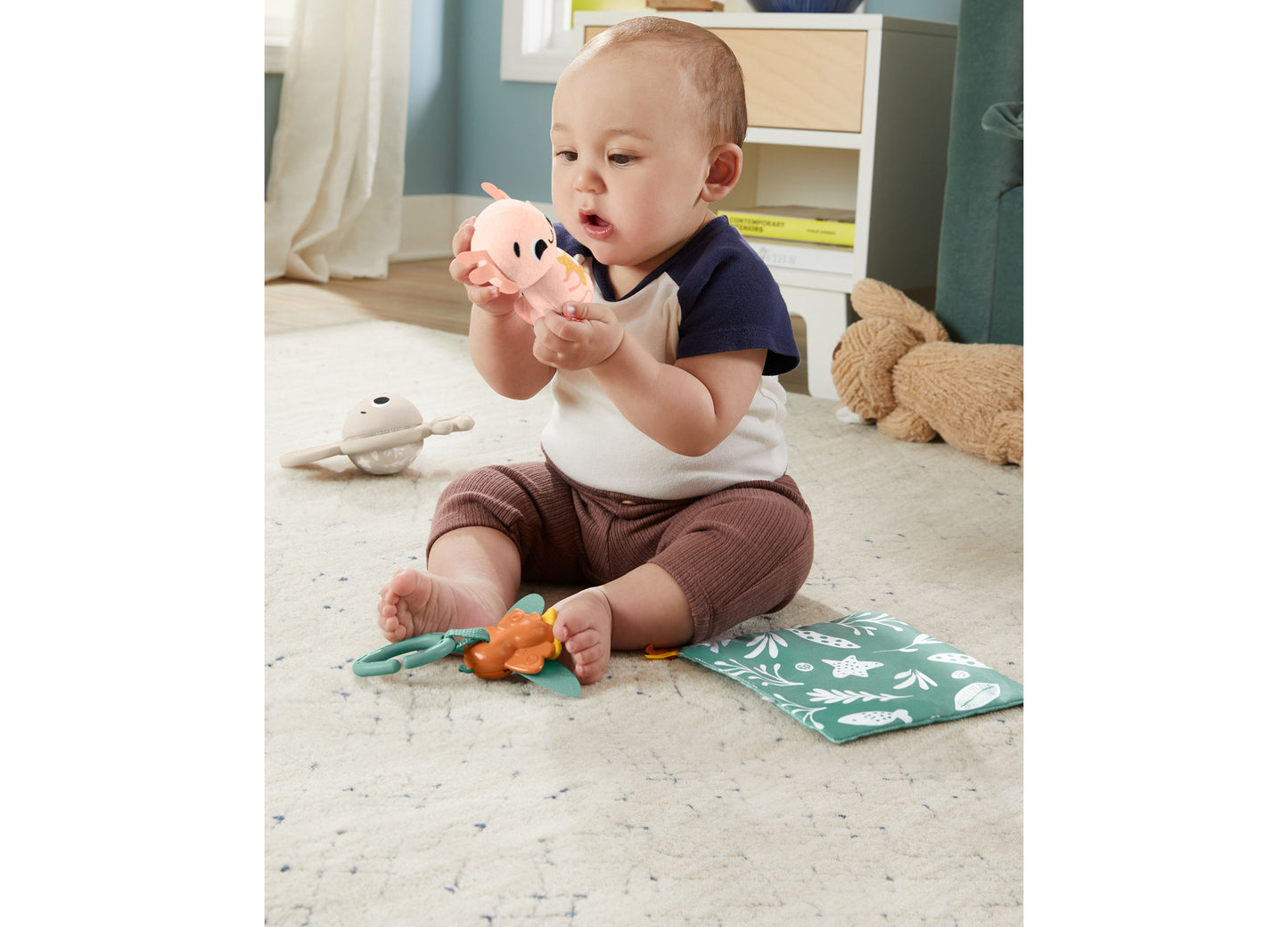 Fisher-Price So Many Senses Gift Set - 4 Baby Sensory Toys