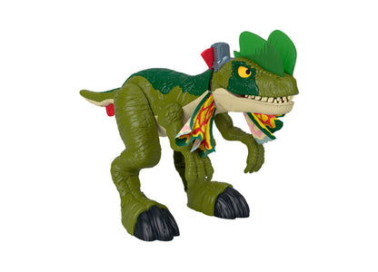 Imaginext Jurassic World Thrash Attack Dilophosaurus Toy