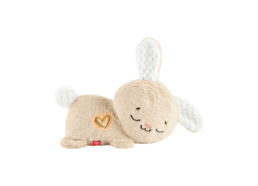 Fisher-Price Soothe & Settle Bunny – Plush Sound & Motion Baby Toy