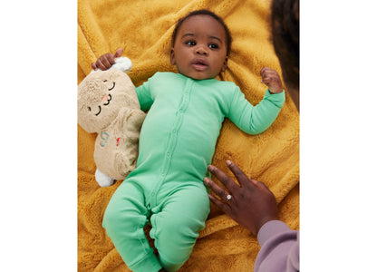 Fisher-Price Soothe & Settle Bunny – Plush Sound & Motion Baby Toy