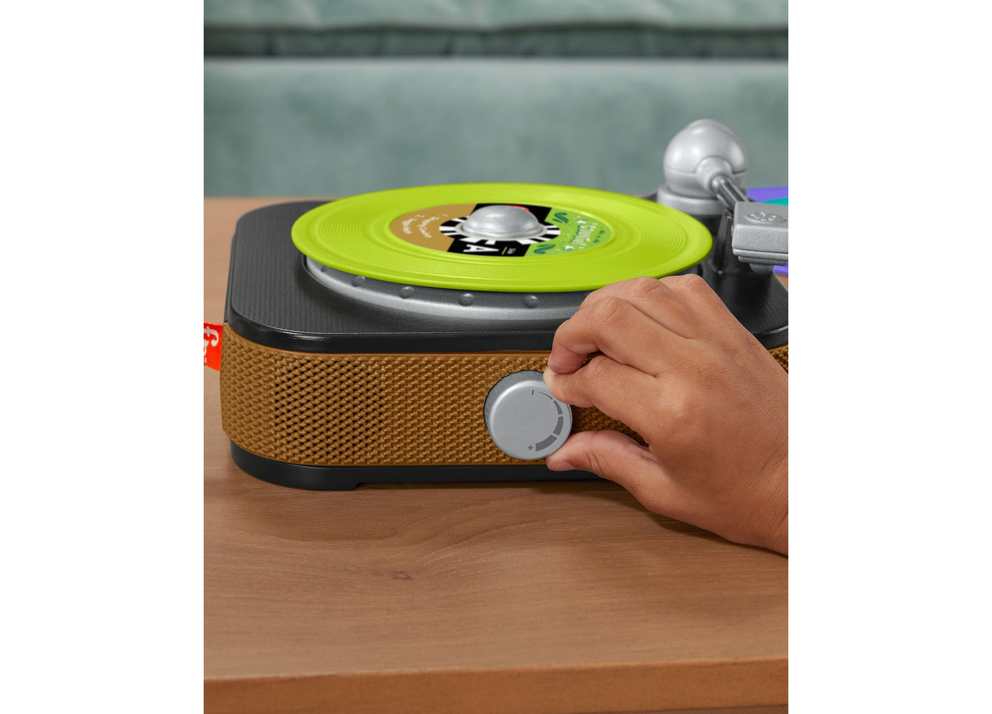 Fisher-Price Rockin' Record Player Preschool Musical Toy