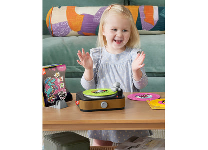 Fisher-Price Rockin' Record Player Preschool Musical Toy
