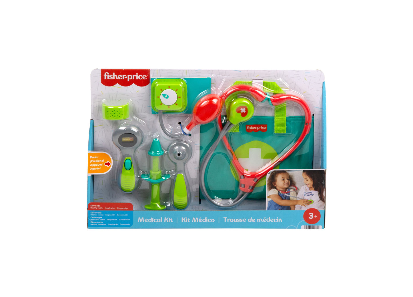FP 7-Piece Preschool Doctor Role Play Medical Kit