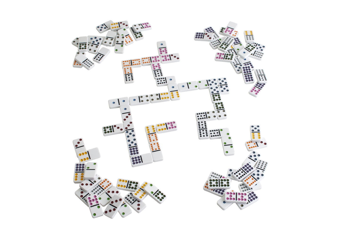 Pavillion Double 12 Dominoes Tin Game Set