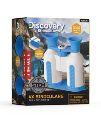 Discovery #MINDBLOWN 4x Binoculars Early Explorers Set