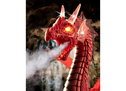 Discovery #MINDBLOWN RC Smoke Breathing Dragon Toy - Infrared Control