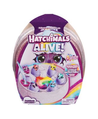 Hatchimals Alive Rainbow Hatchery Playset