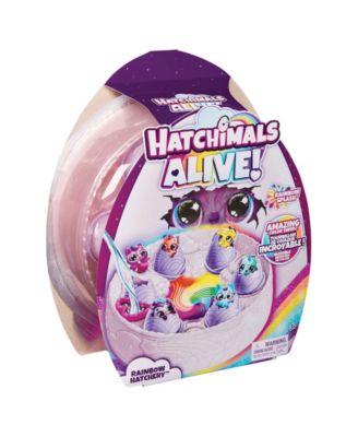 Hatchimals Alive Rainbow Hatchery Playset