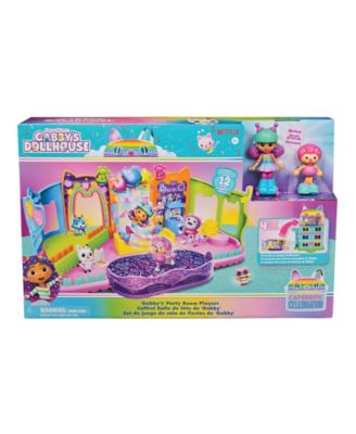 Gabby's Dollhouse Party Room Playset with Exclusive Toy Figures