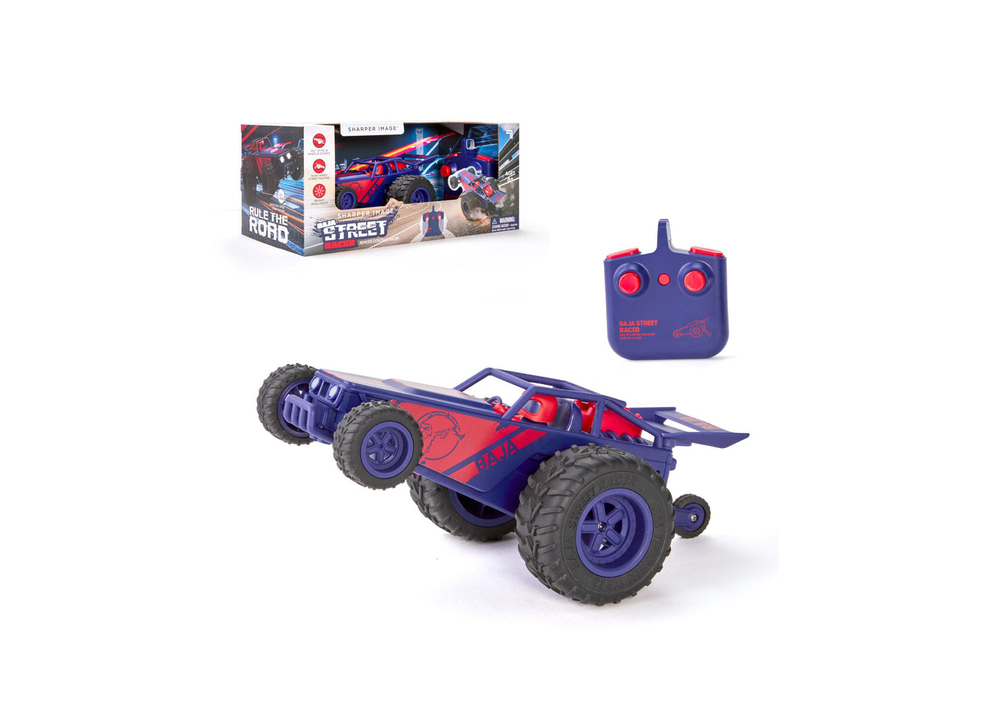 Sharper Image Remote Control Baja Street Racer Car - 2.4 GHz