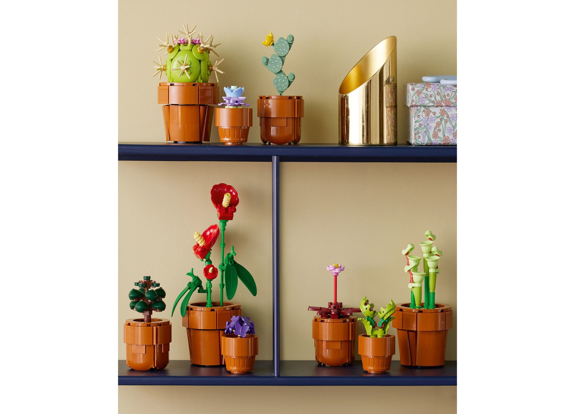 house plant lego LEGO Icons Tiny Plants 758 Piece Display Set