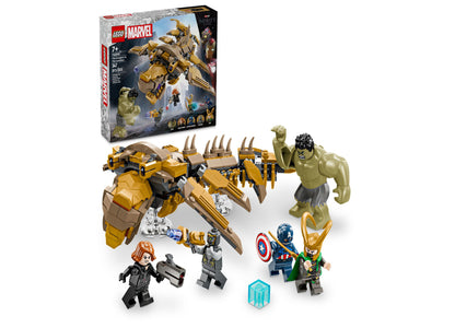 LEGO Marvel Avengers 347-Piece Leviathan Battle Building Kit