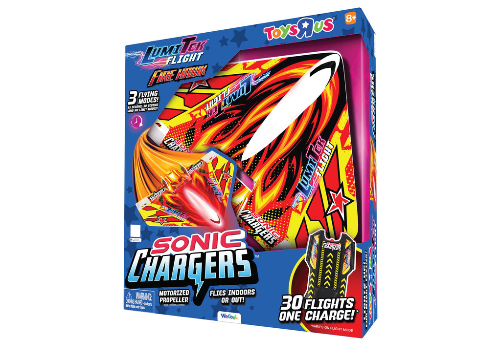 WECOOL Sonic Charger Fire H LED Stunt Glider – Toys