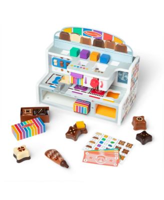 Melissa & Doug Wooden Chocolate Factory Play Set - Creativity Booster