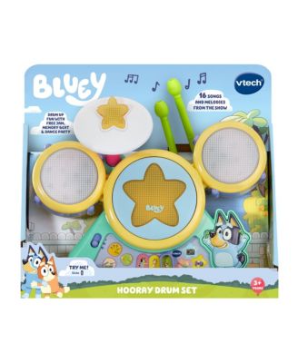 VTech Bluey Hooray Interactive Drum Set
