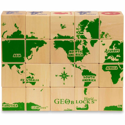 Vibrant Online Geoblocks Adventure Playset