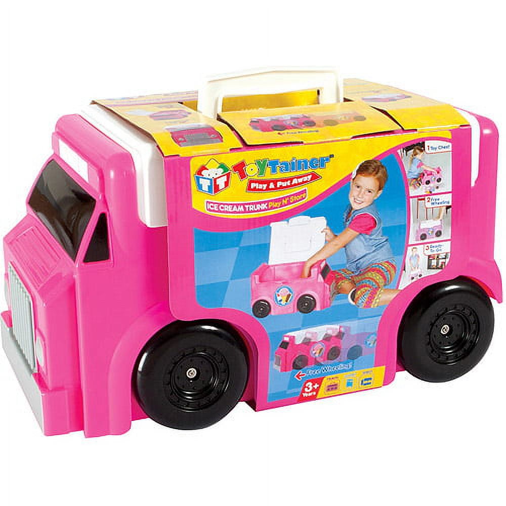 Toytainer Ice Cream Trunk Playset - Colorful Imaginative Fun