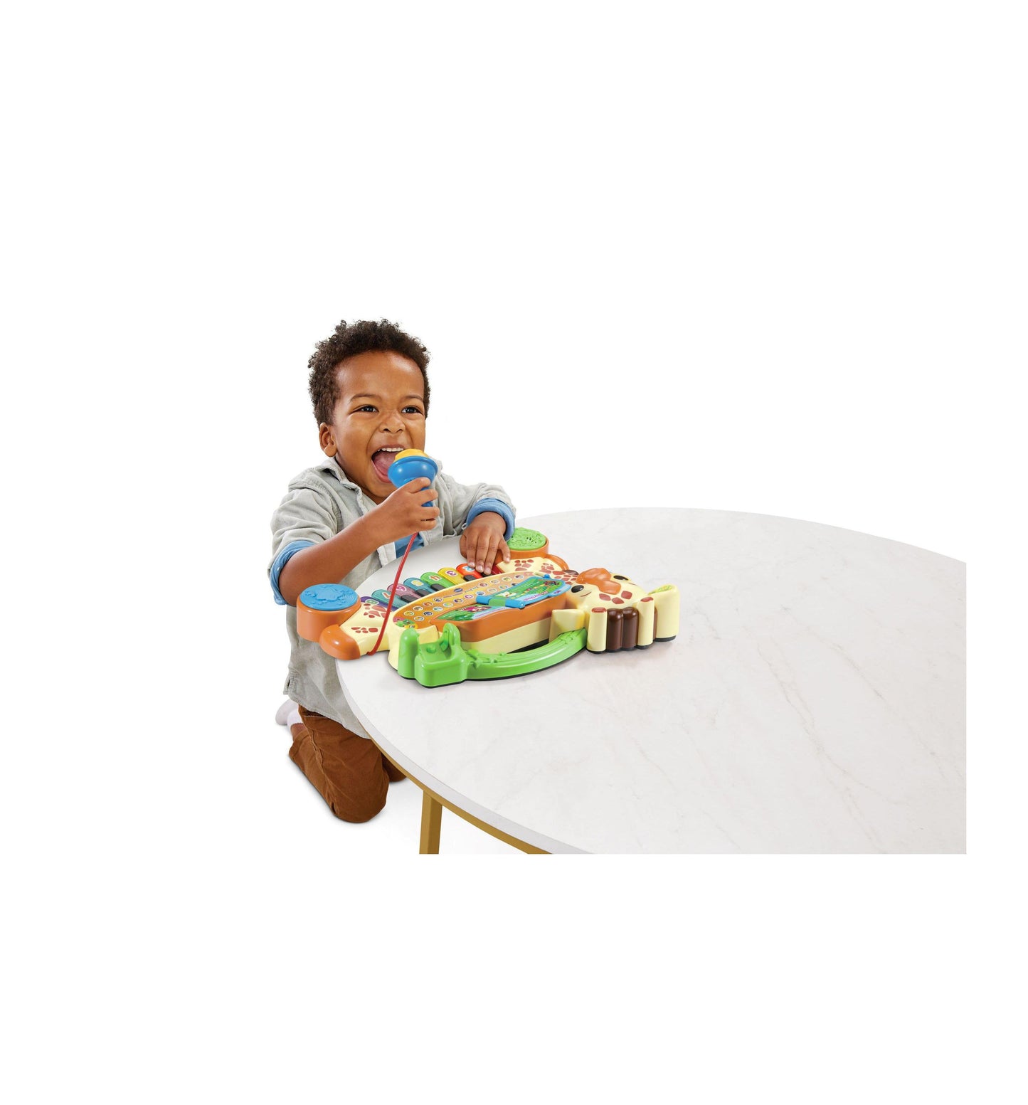VTech Zoo Jams Colorful Giraffe Interactive Piano