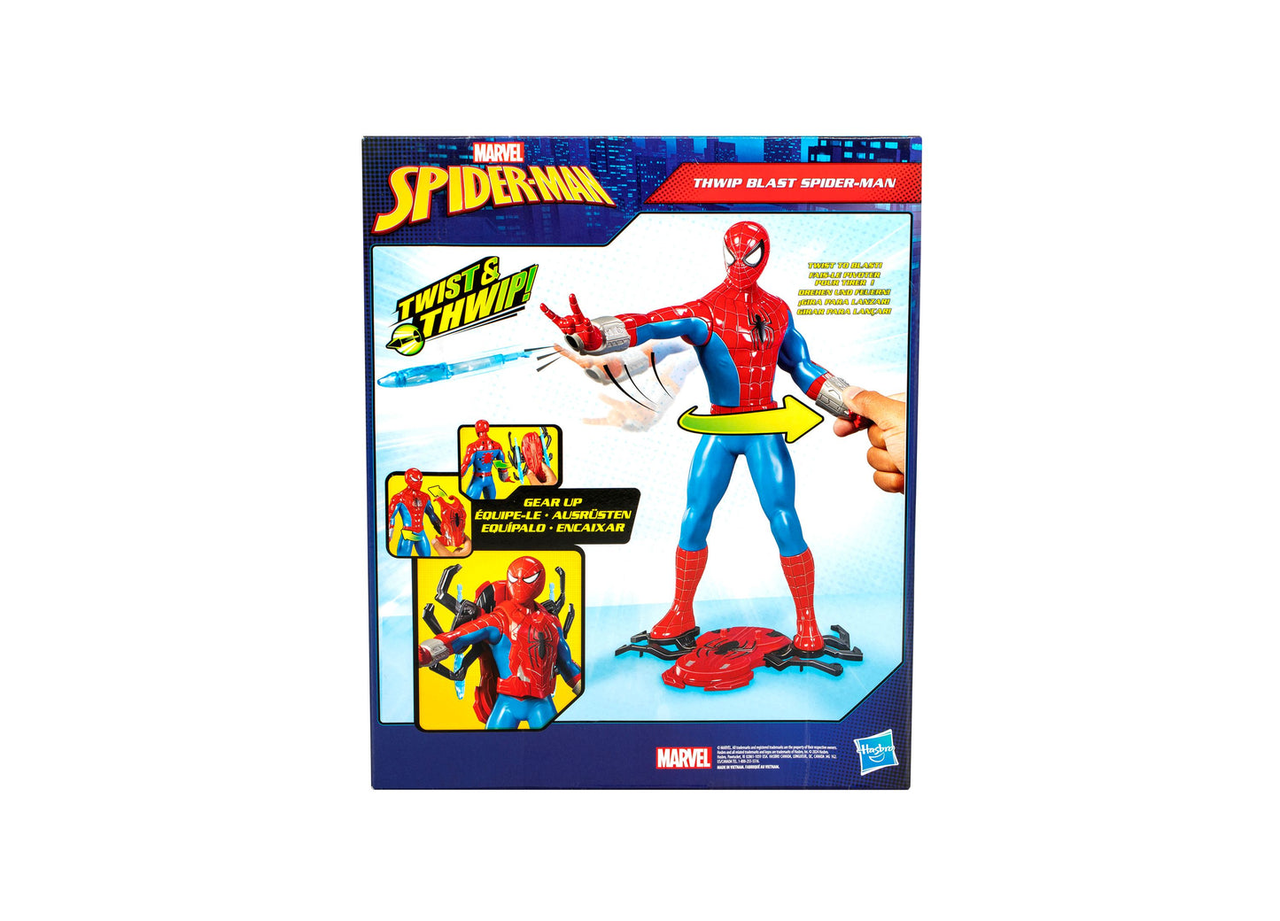 blast gear accessories Hasbro Marvel 11-inch Thwip Blast Spider-Man Action Figure with Access – Toys"R"Us