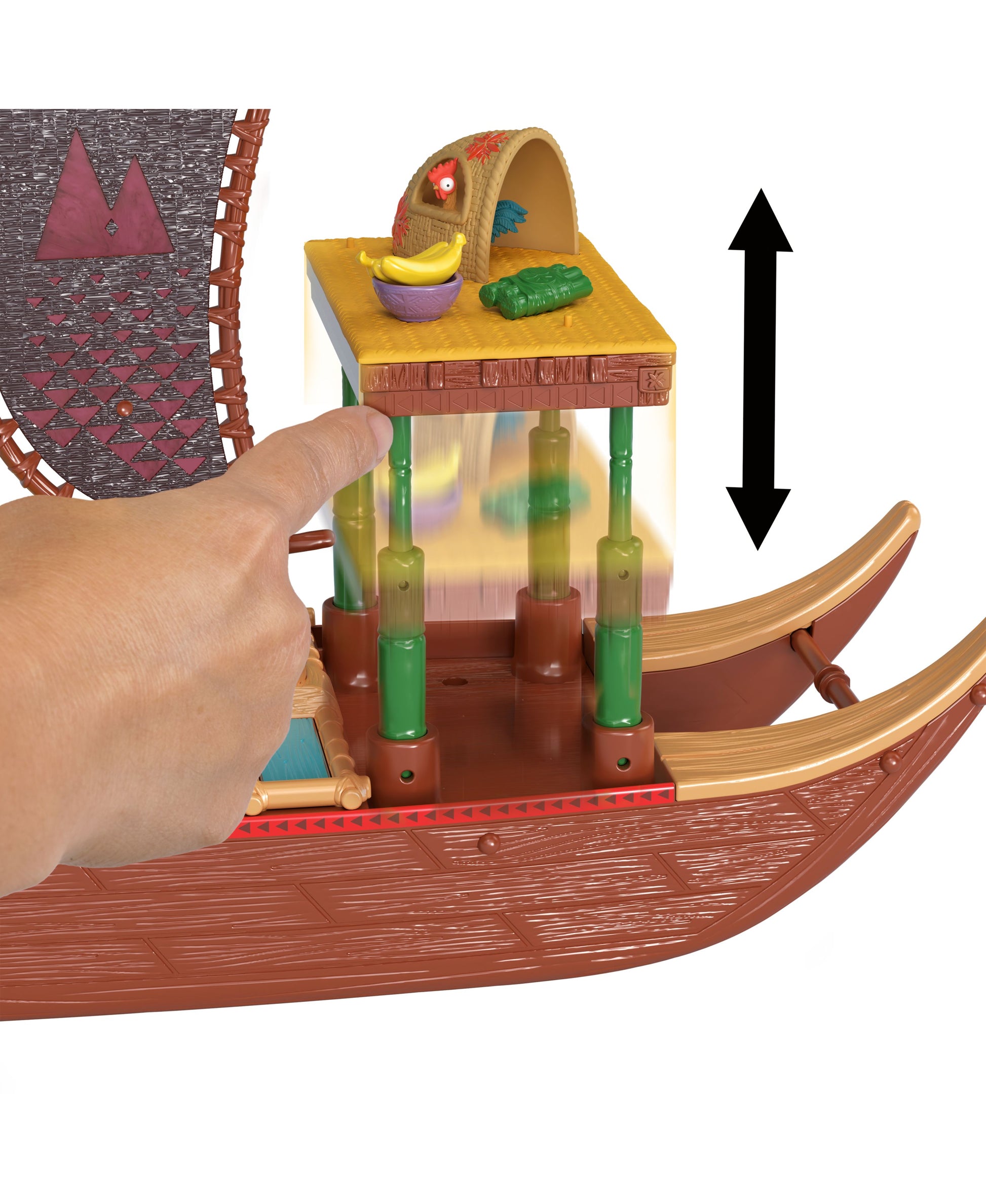 Disney Princess Moana Adventure Canoe Playset – Toys