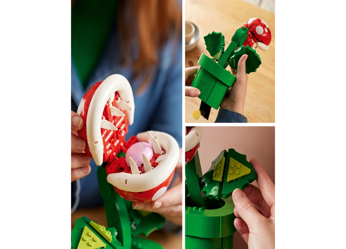 LEGO Super Mario Piranha Plant Centerpiece Building Set, 540 Pieces - 71426