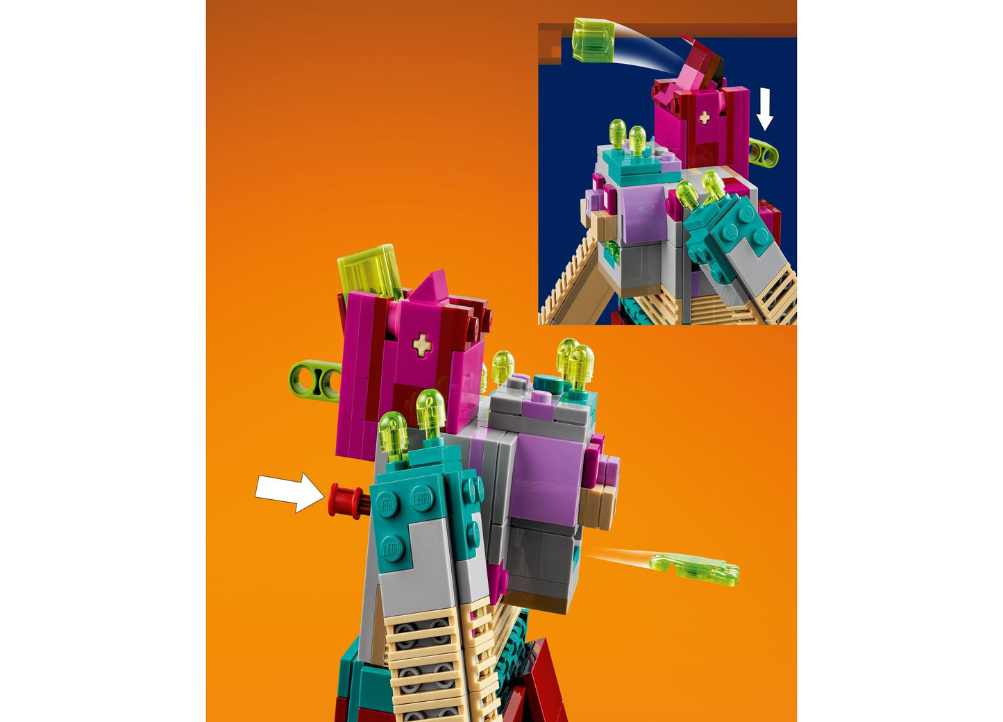LEGO® Minecraft Legends The Devourer Showdown Adventure Set 21257, 420 Pieces