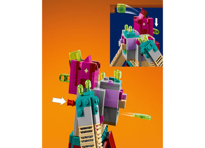 LEGO® Minecraft Legends The Devourer Showdown Adventure Set 21257, 420 Pieces