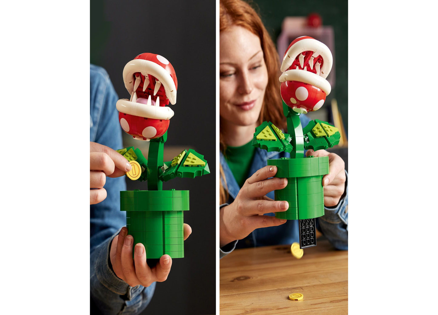 LEGO Super Mario Piranha Plant Centerpiece Building Set, 540 Pieces - 71426