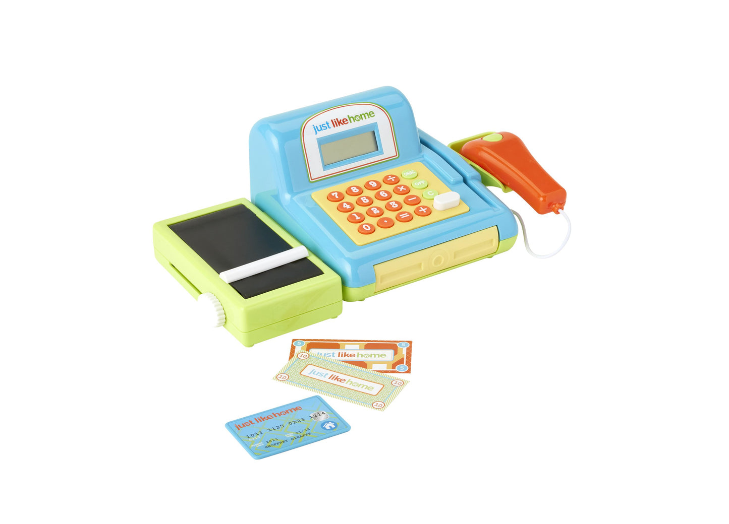 Just Like Home Deluxe Cash Register Set - Interactive Playset