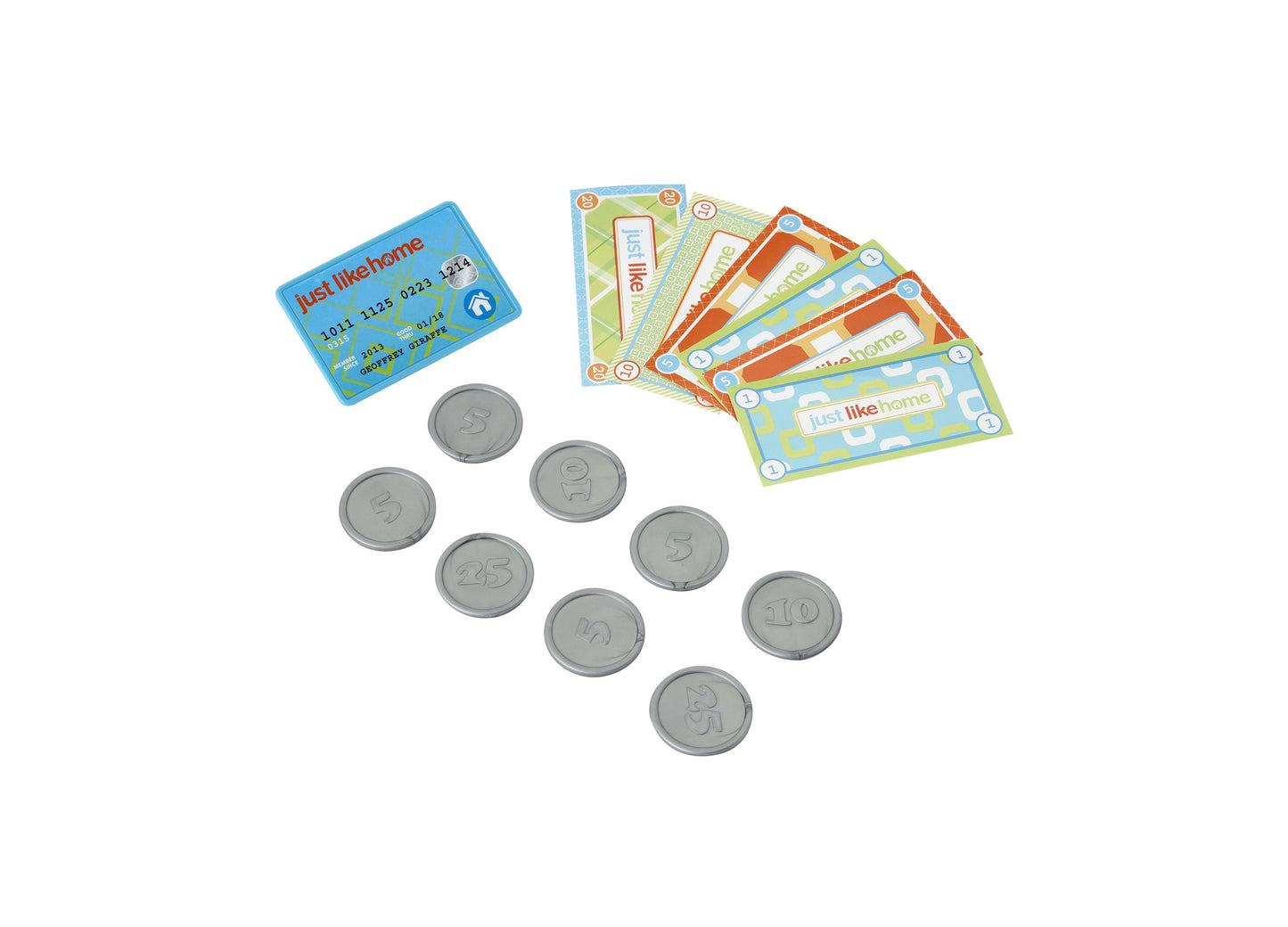 Just Like Home Deluxe Cash Register Set - Interactive Playset