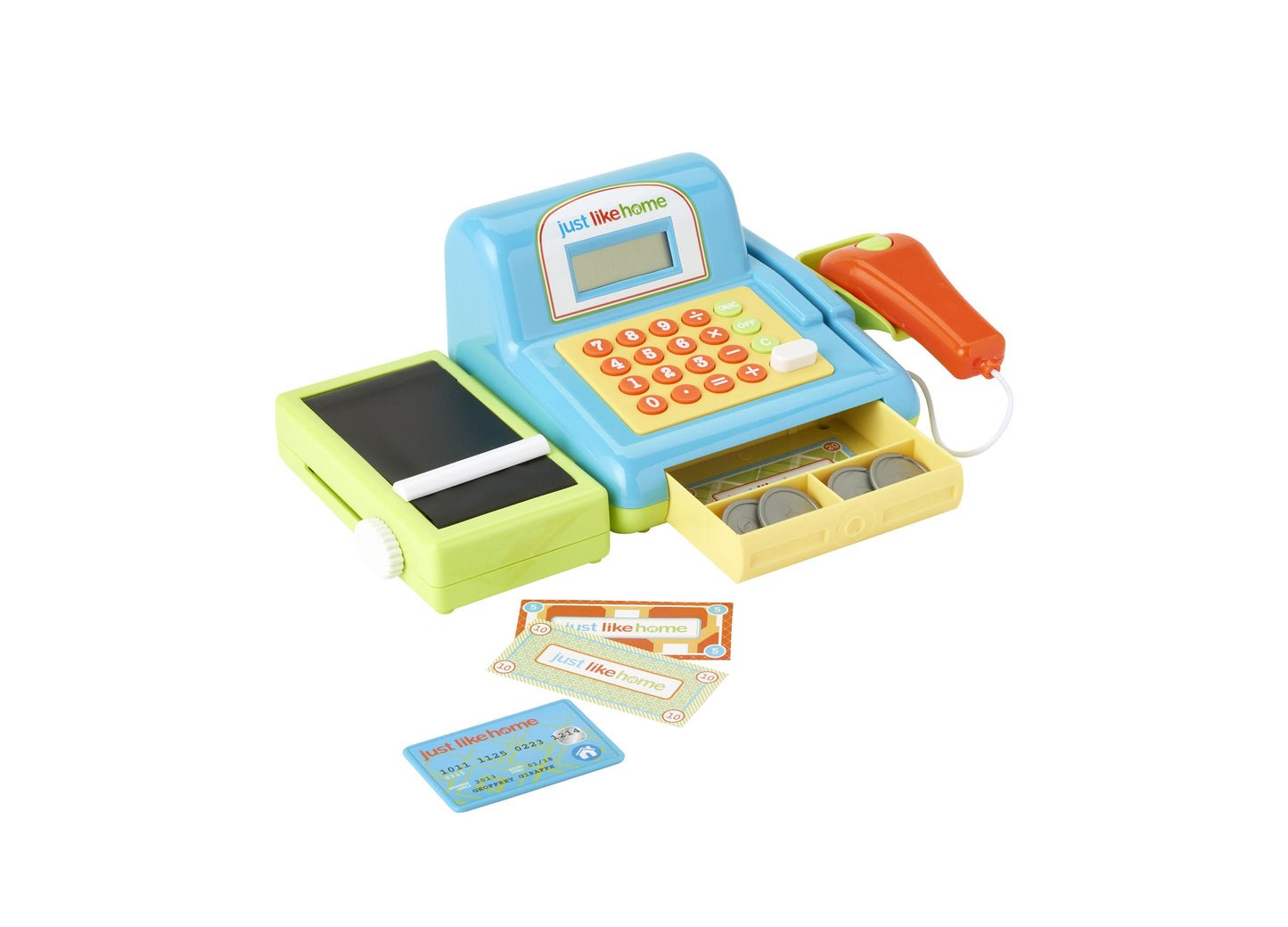 Just Like Home Deluxe Cash Register Set - Interactive Playset