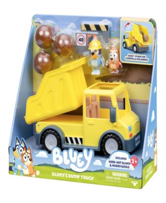 Bluey's Adventure Series Dump Truck with Exclusive Figures