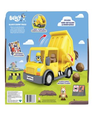 Bluey's Adventure Series Dump Truck with Exclusive Figures